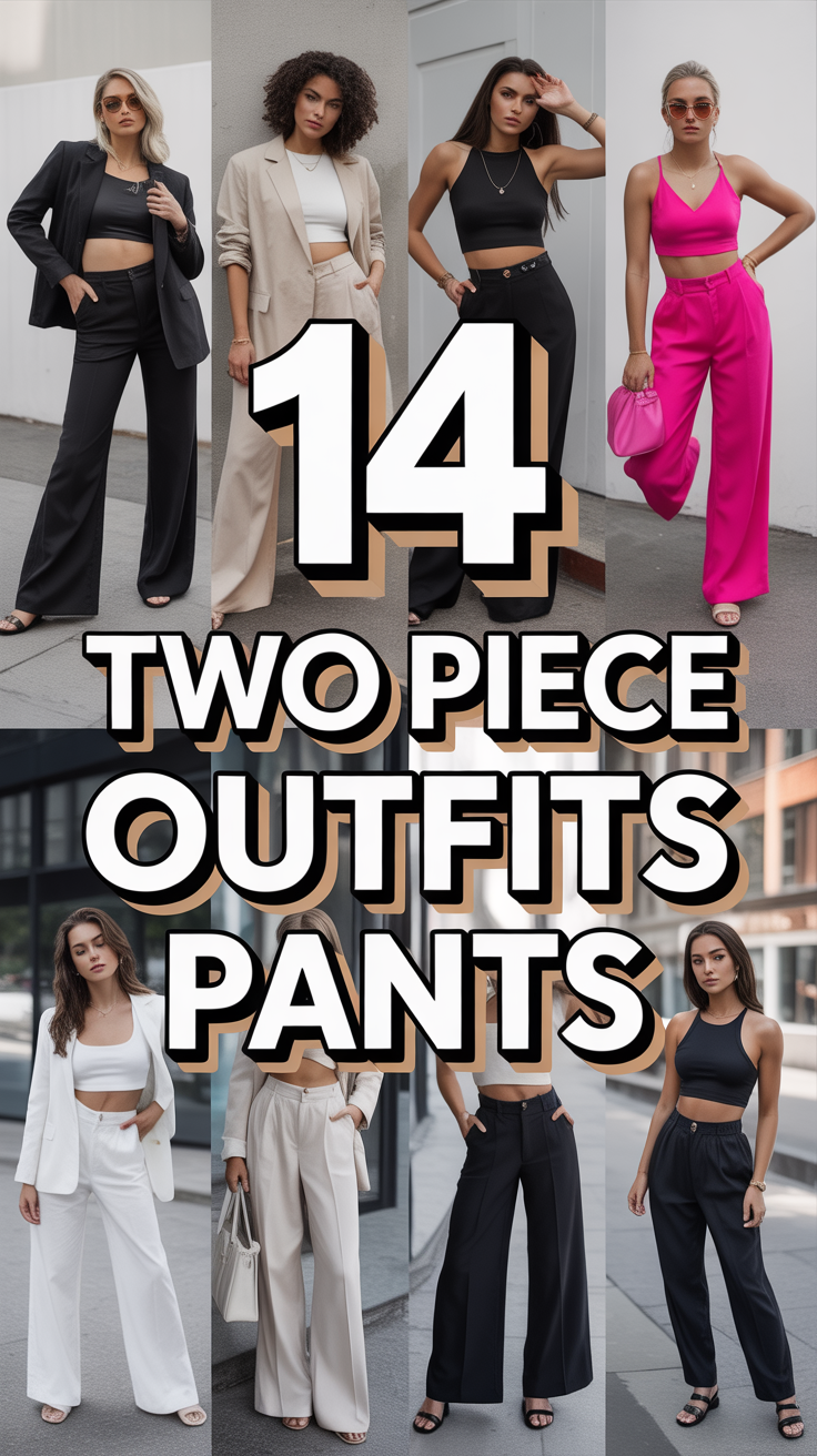 ✨ 14 Two Piece Outfits Pants