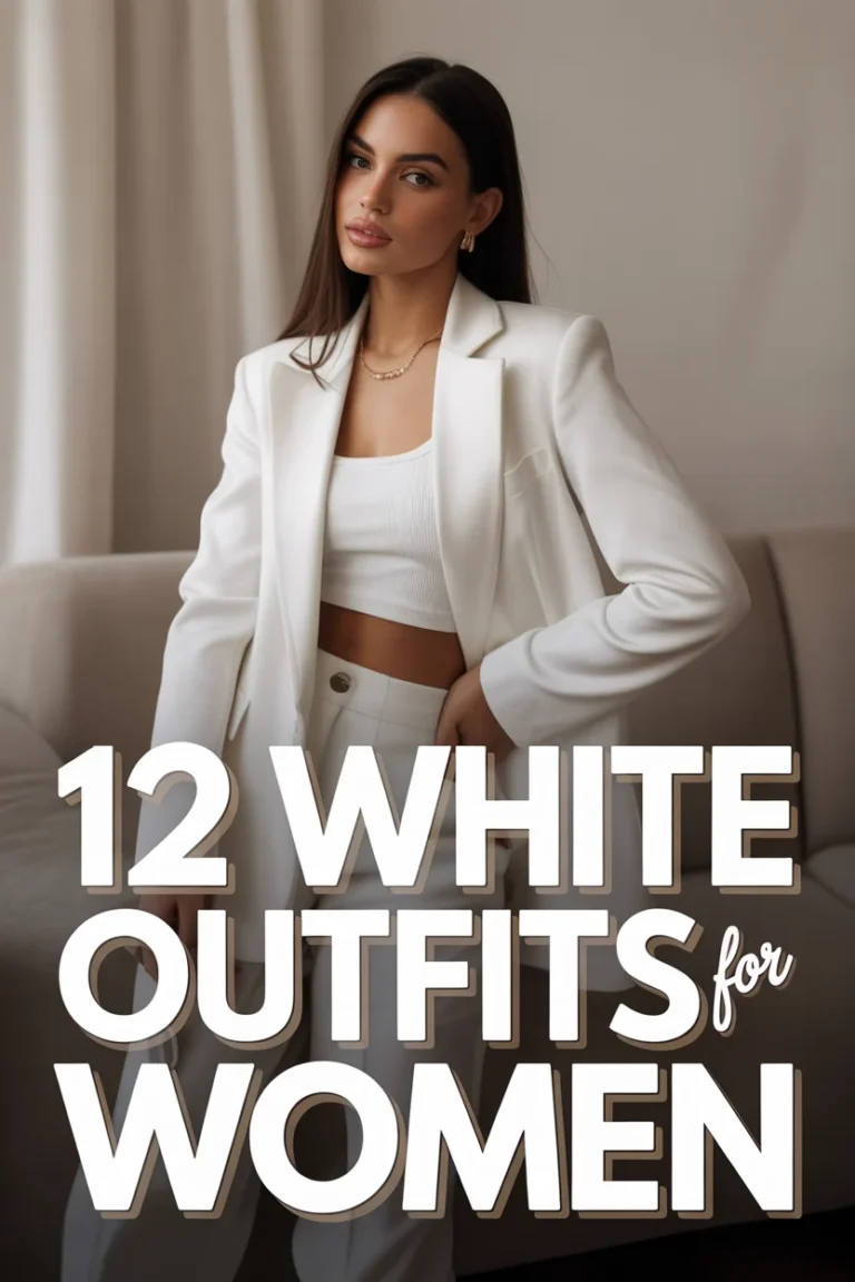 🤍 12 White Outfits For Women