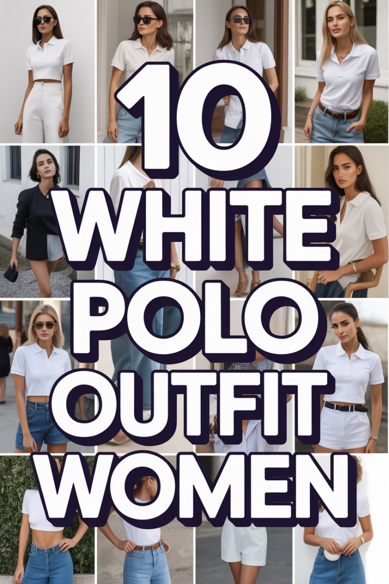👕 10 White Polo Outfit Women