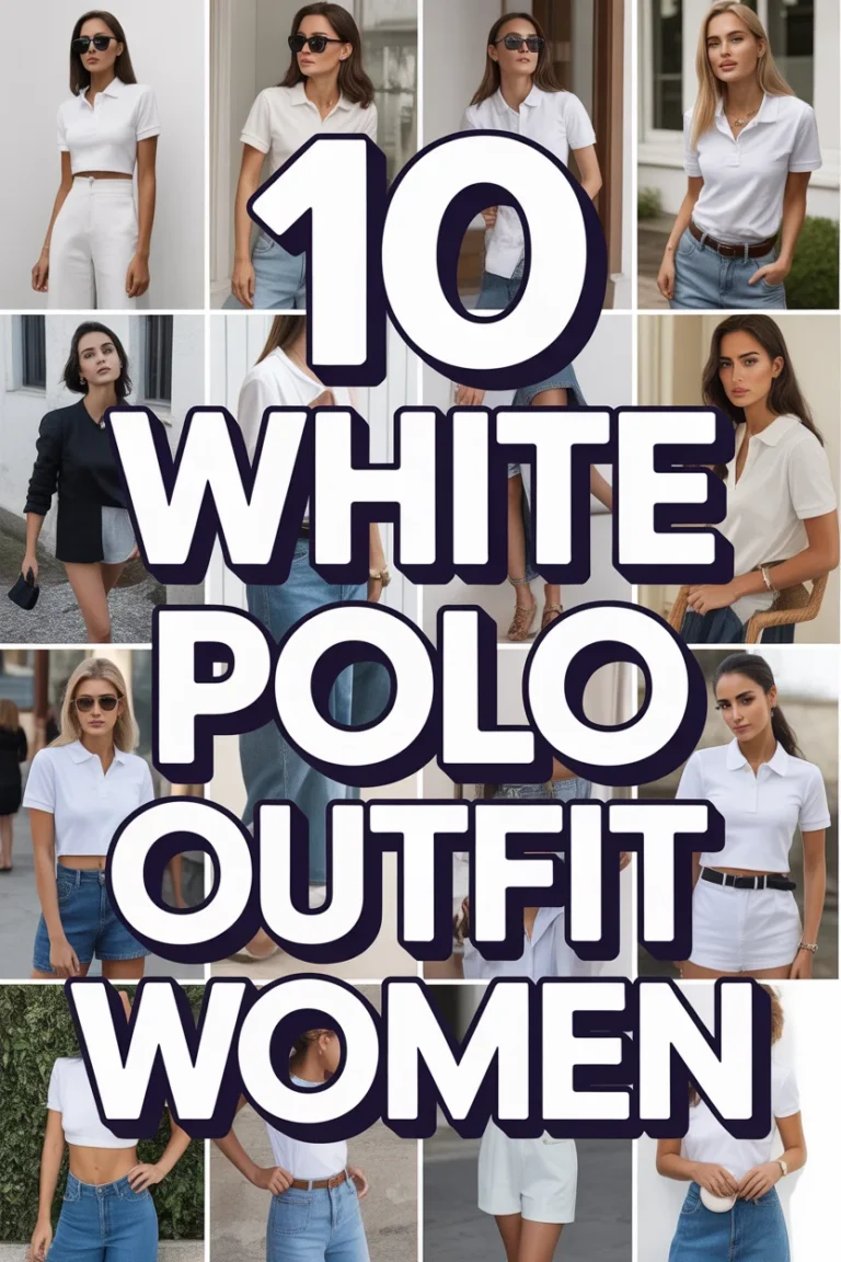 👕 10 White Polo Outfit Women