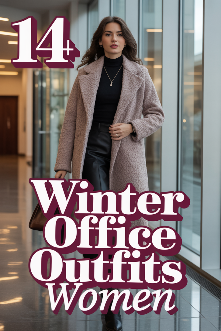 ❄️ 14 Winter Office Outfits Women