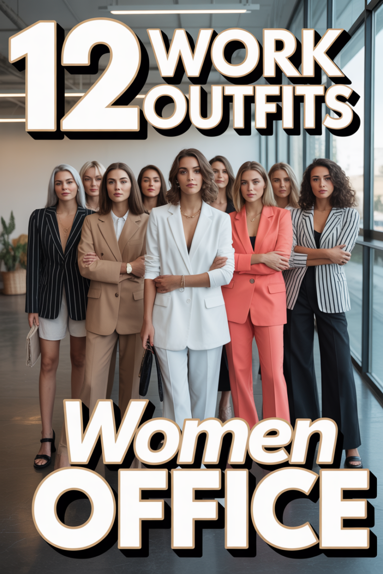 💖 12 Work Outfits Women Office