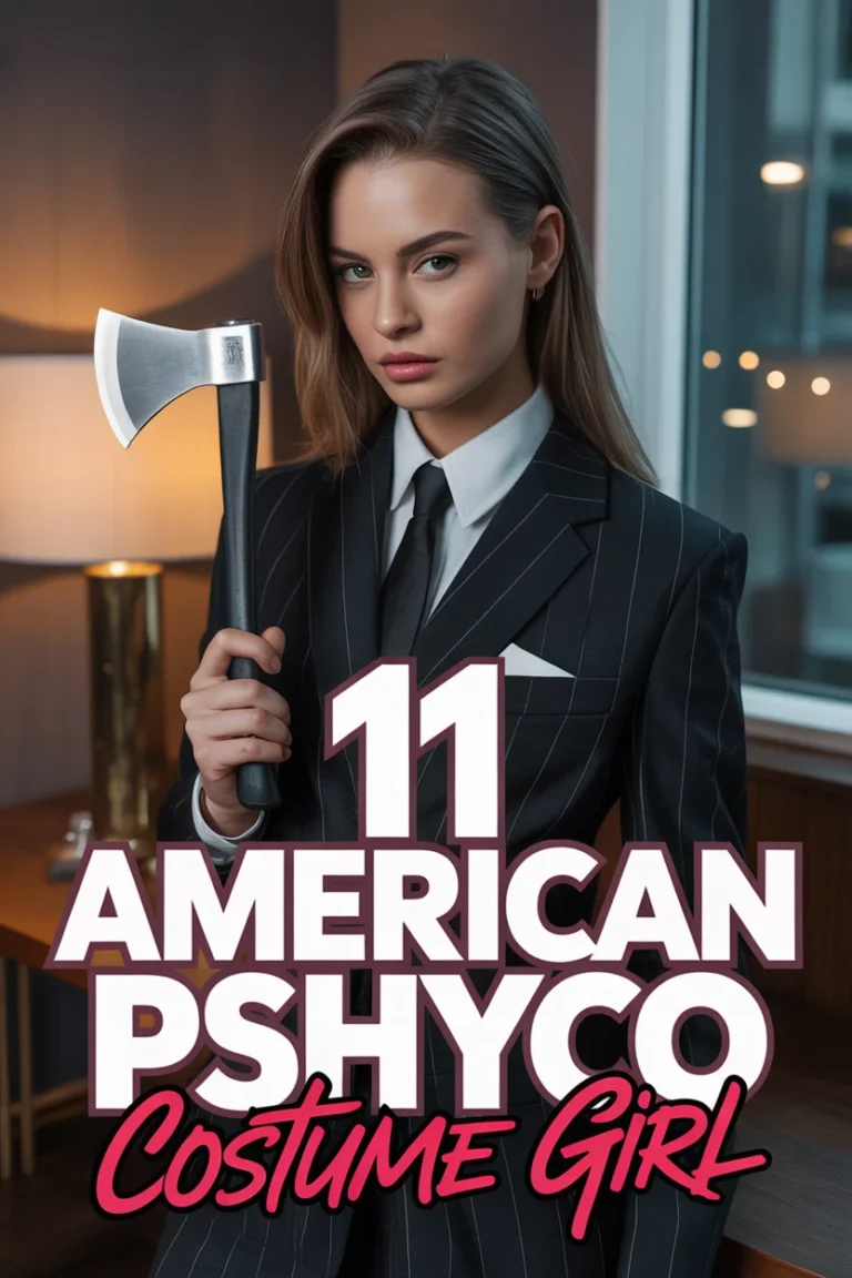 🔪 11 American Pshyco Costume Girl