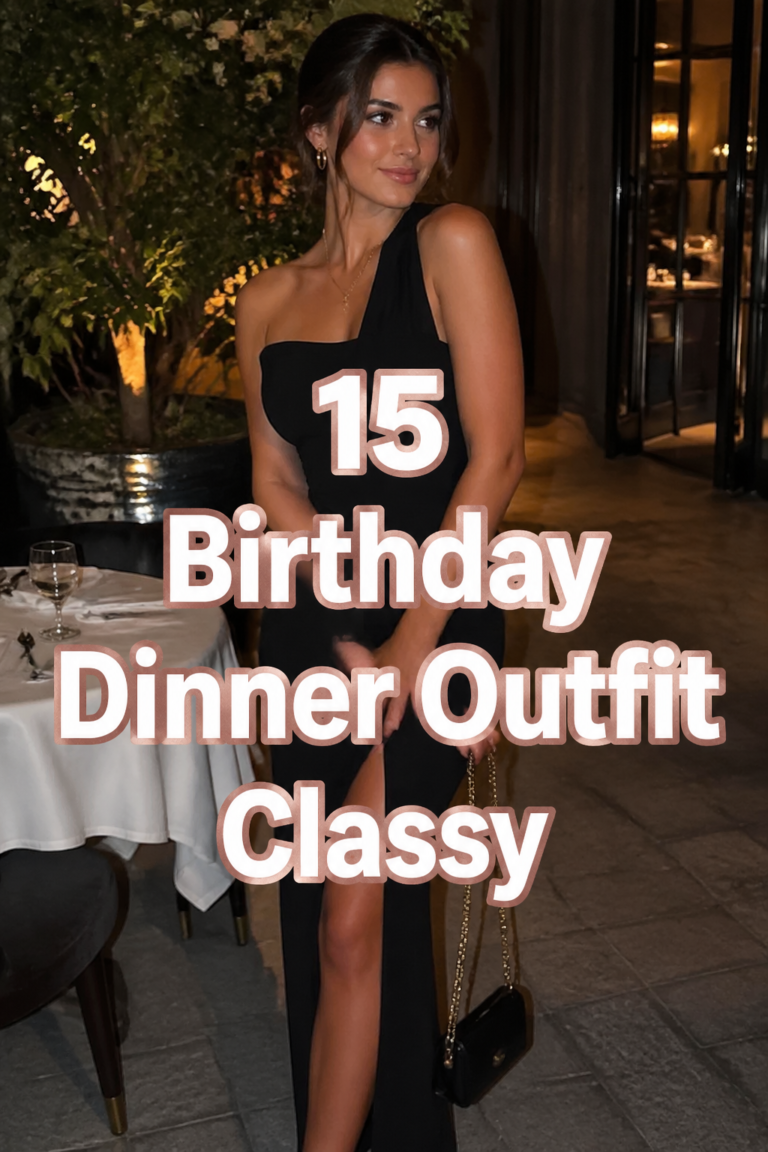 🥂 15 Birthday Dinner Outfit Classy