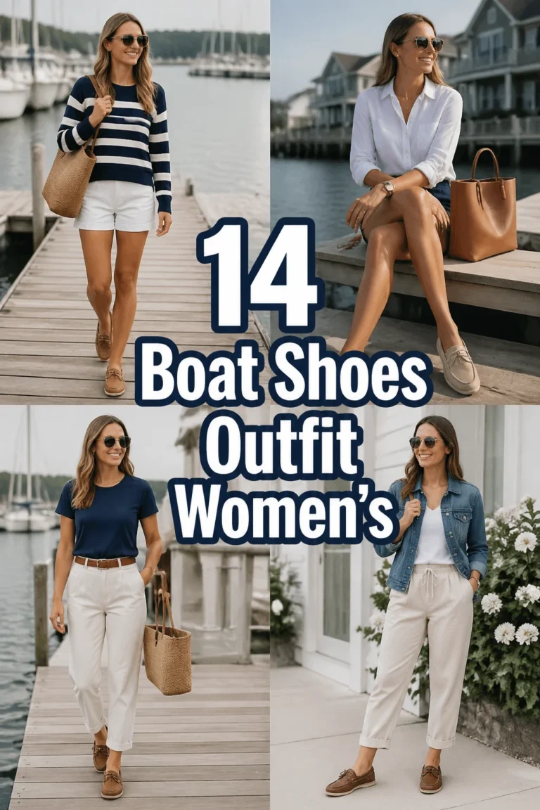 ⛵ 14 Boat Shoes Outfit Women’s