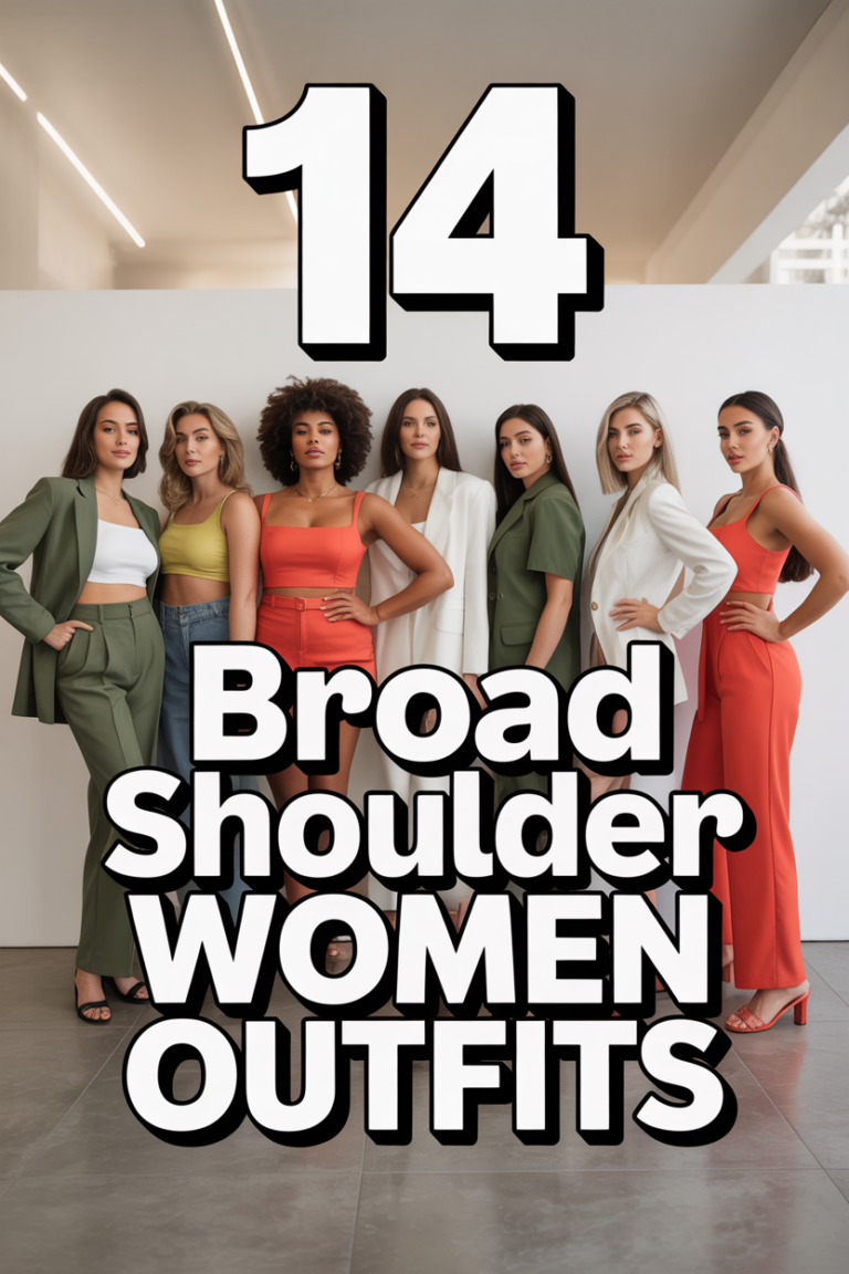 🧥 14 Broad Shoulder Women Outfits