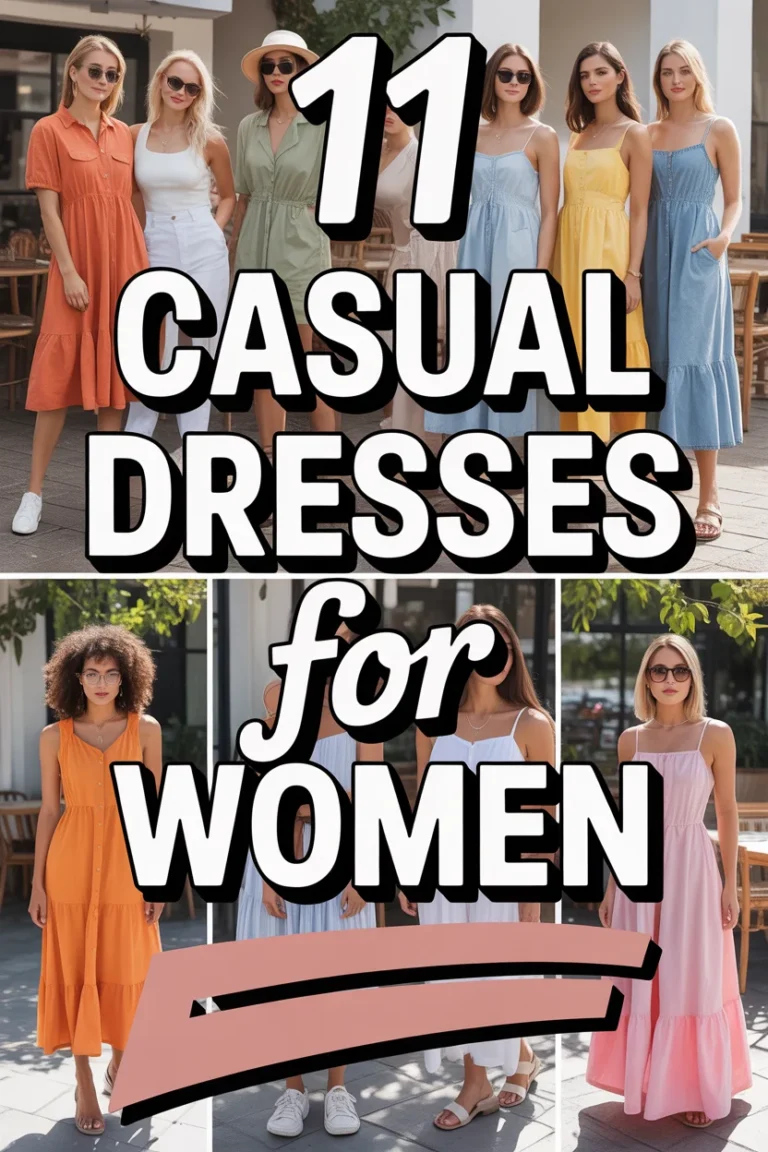 👗 11 Casual Dresses For Women