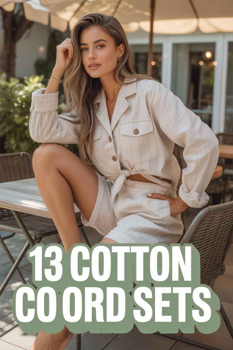 🛍️ 13 Cotton Co Ord Sets