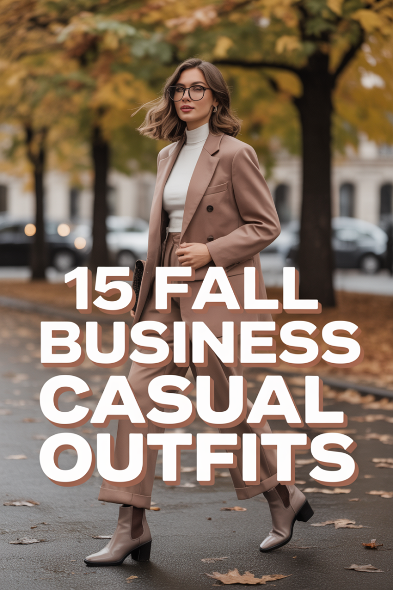 🍂 15 Fall Business Casual Outfits