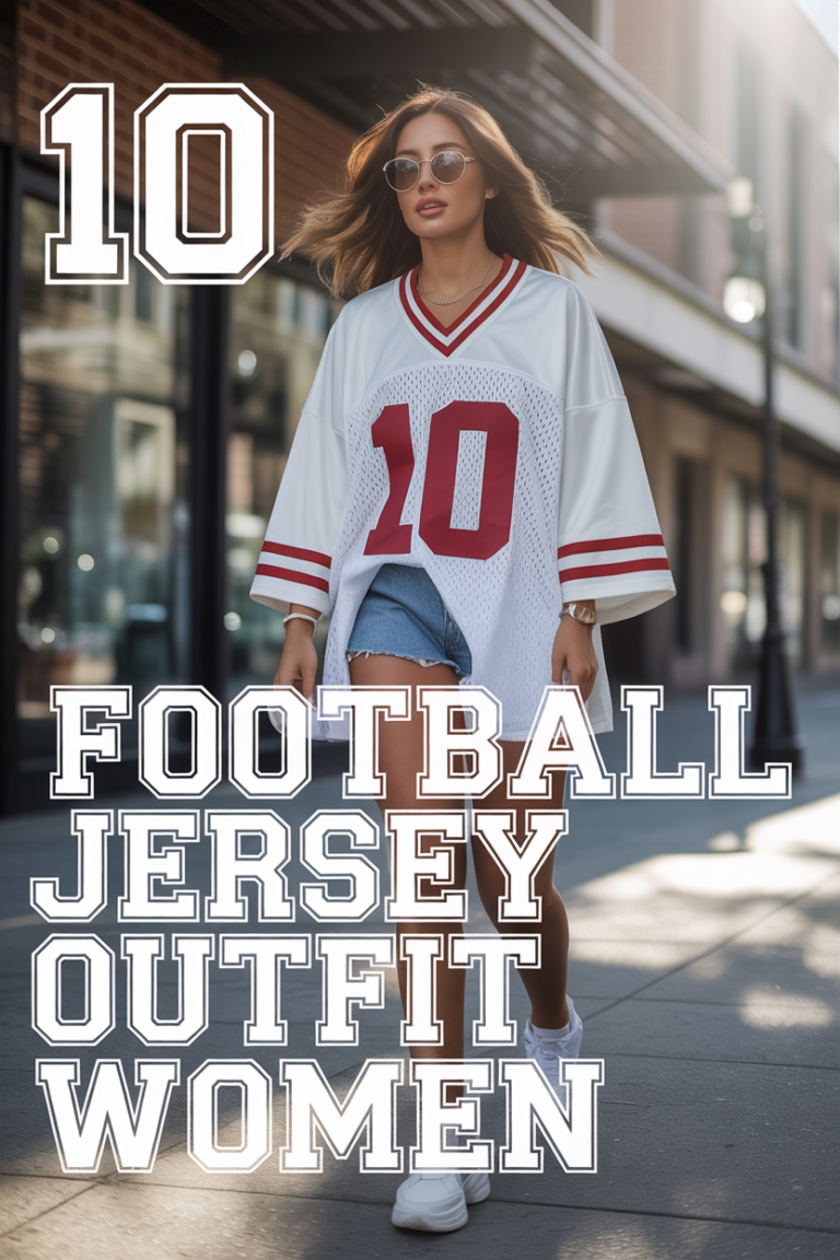 🏈 10 Football Jersey Outfit Women