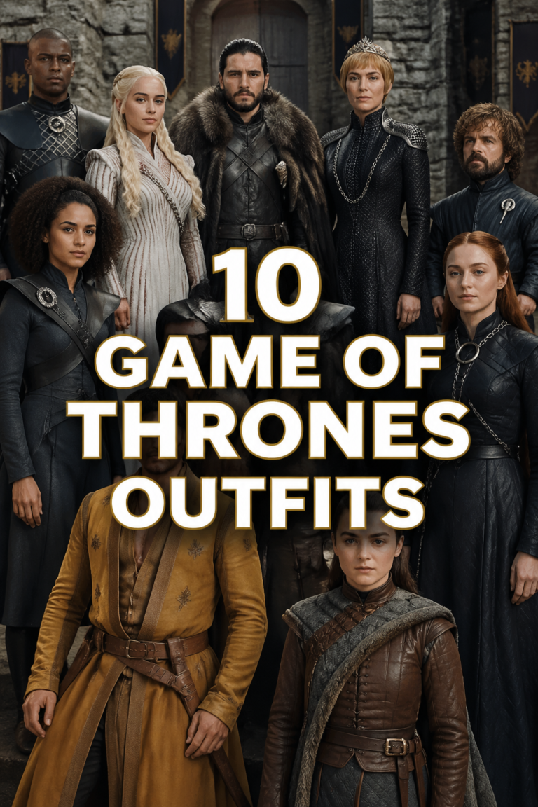 👑 10 Game Of Thrones Outfits