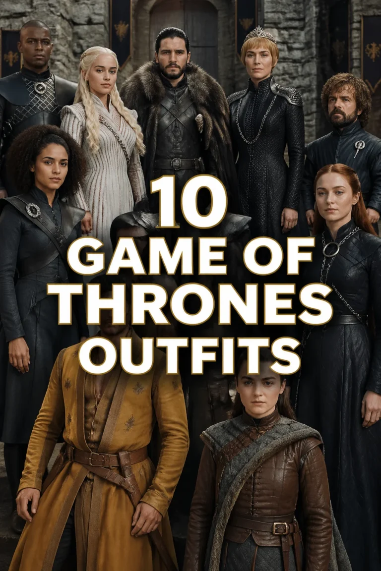 👑 10 Game Of Thrones Outfits