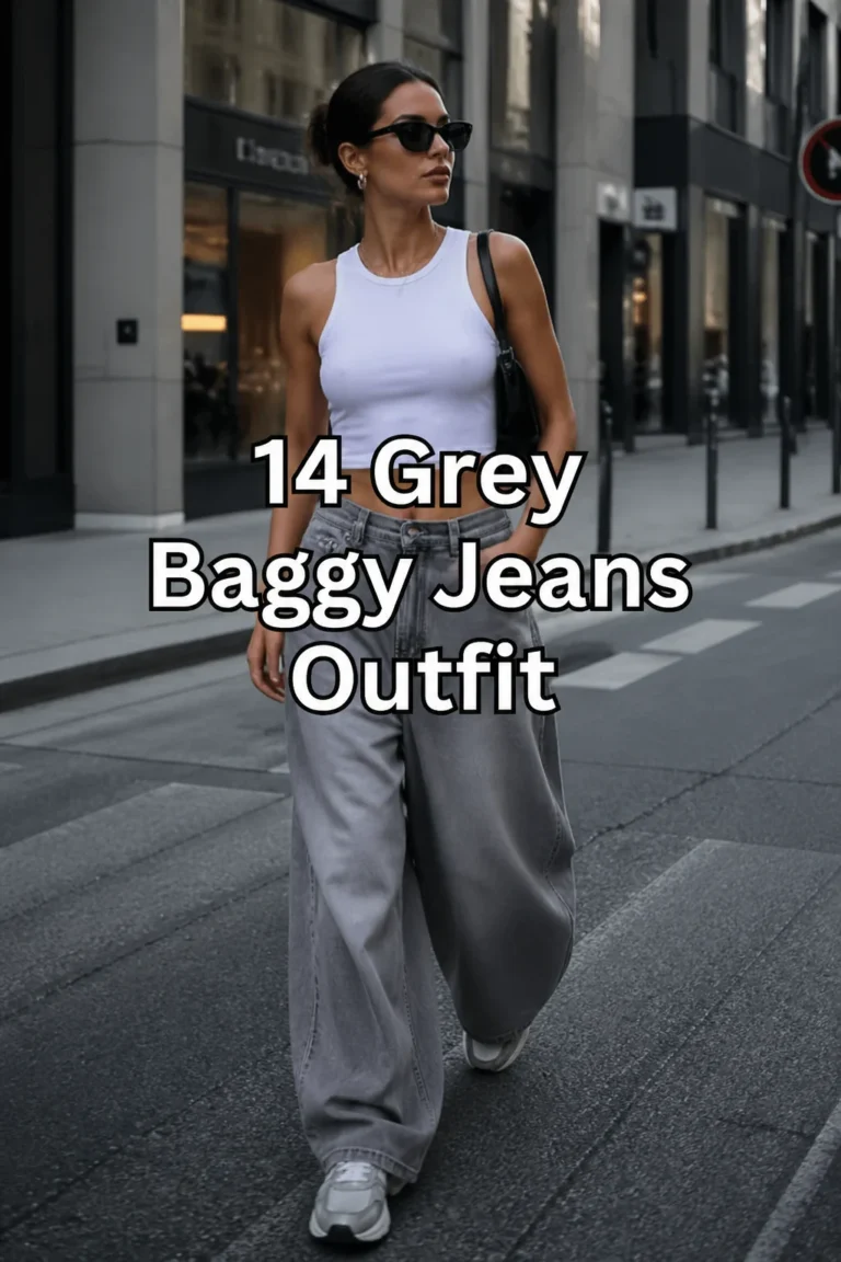 👖 14 Grey Baggy Jeans Outfit