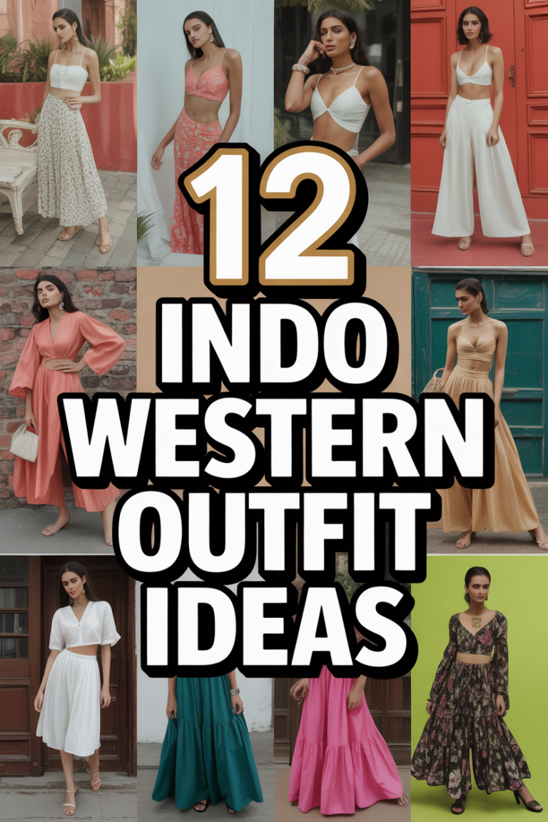✨ 12 Indo Western Outfit Ideas