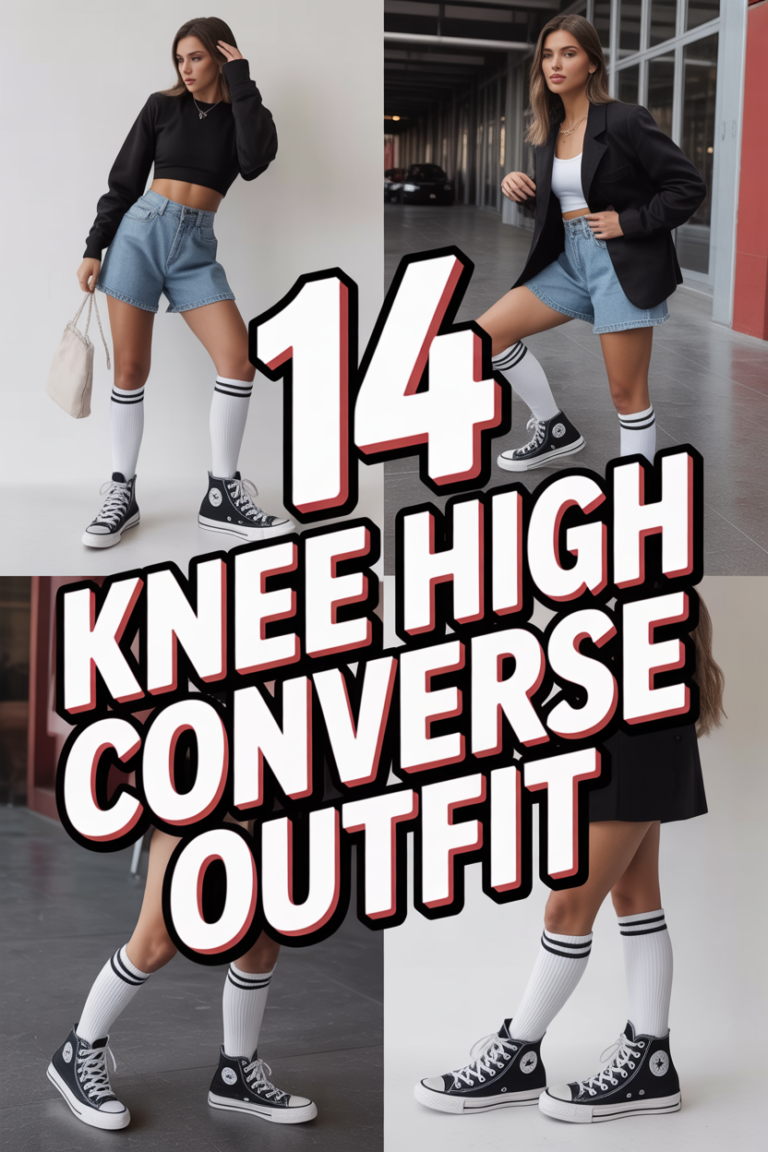 👟 14 Knee High Converse Outfit