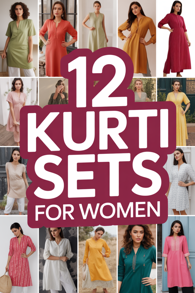 💃 12 Kurti Sets For Women