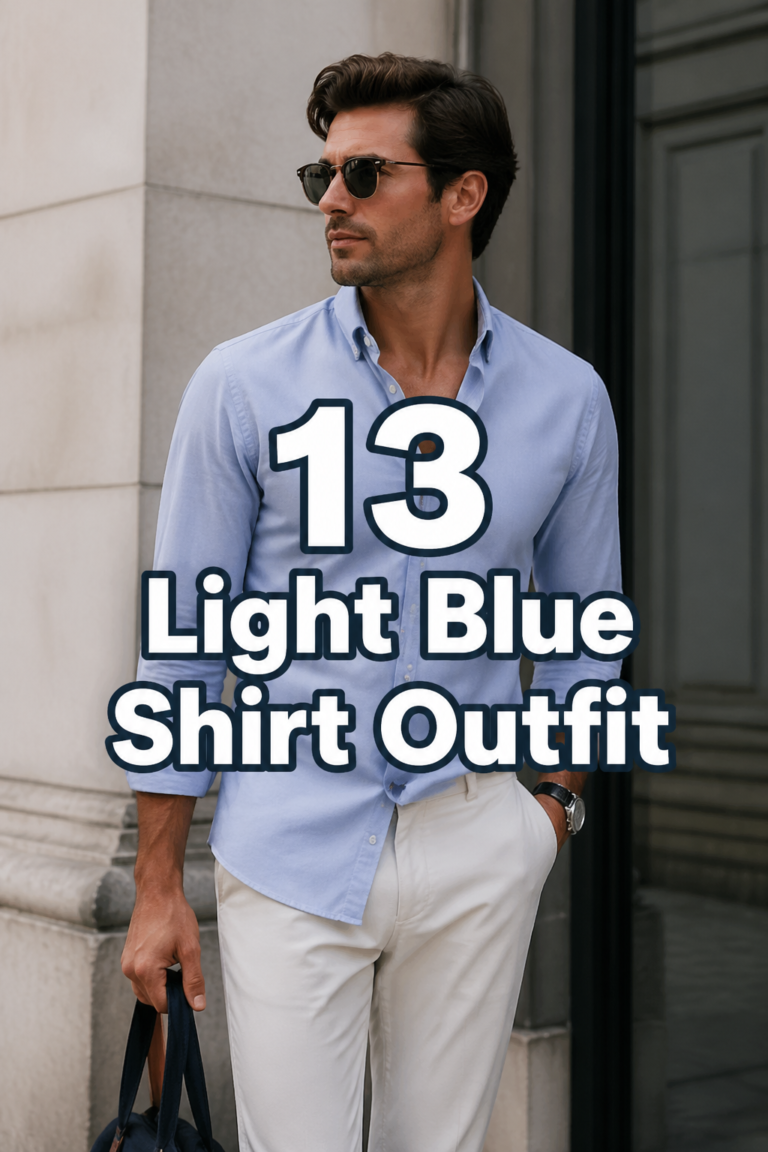 👕 13 Light Blue Shirt Outfit