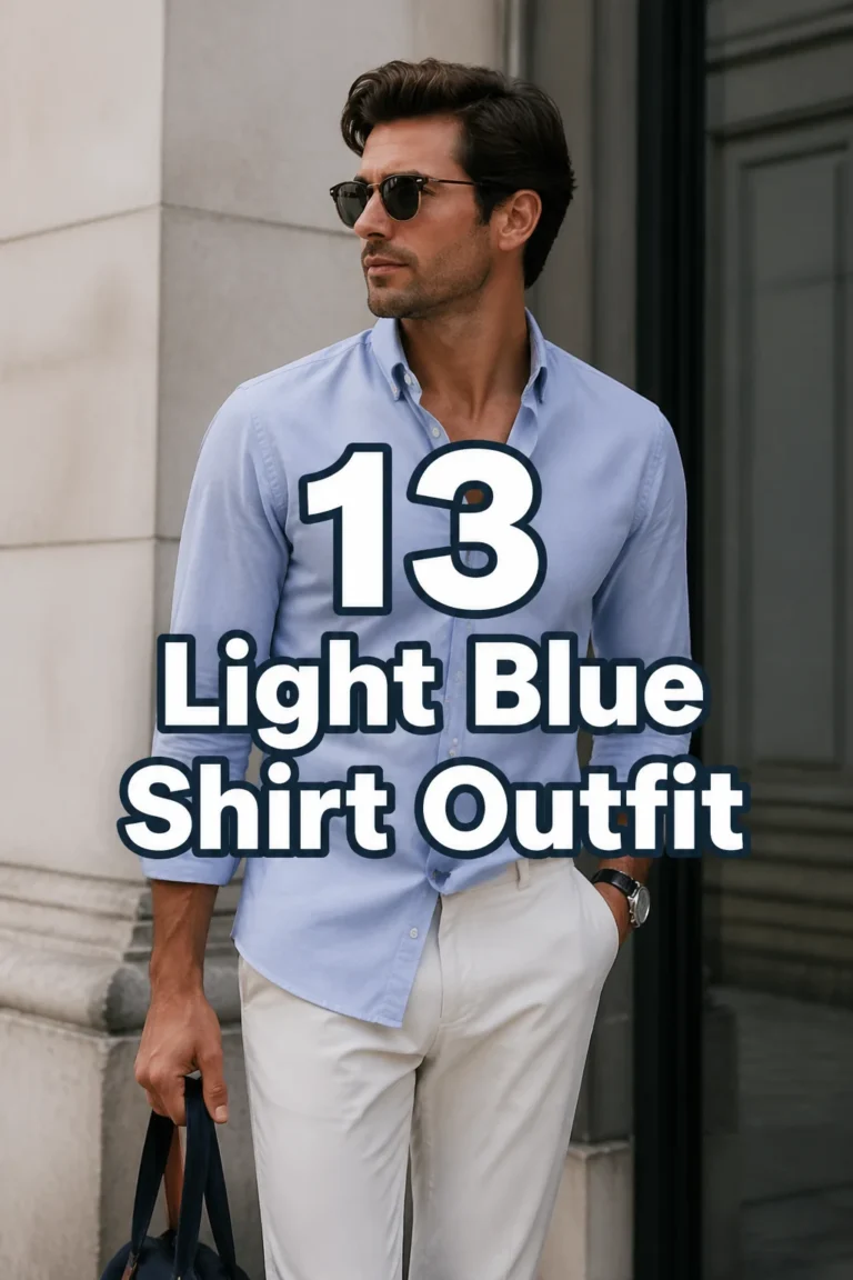👕 13 Light Blue Shirt Outfit