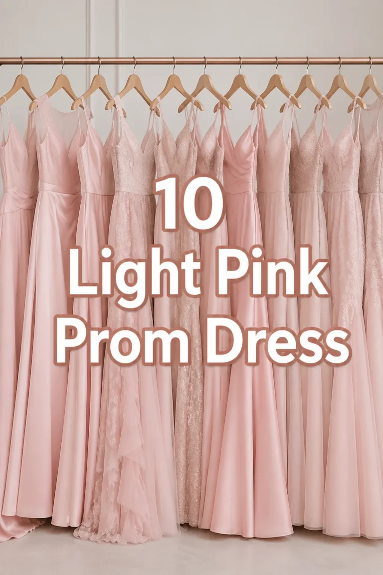 🌸 10 Light Pink Prom Dress