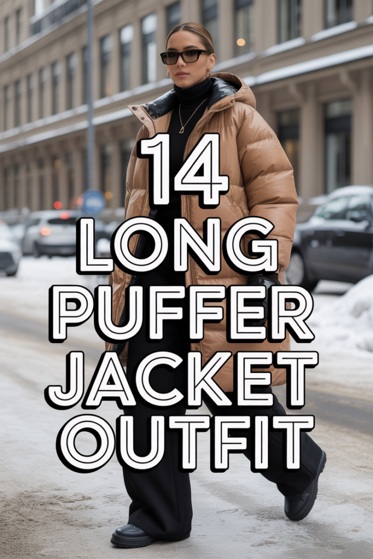 🧙 14 Long Puffer Jacket Outfit