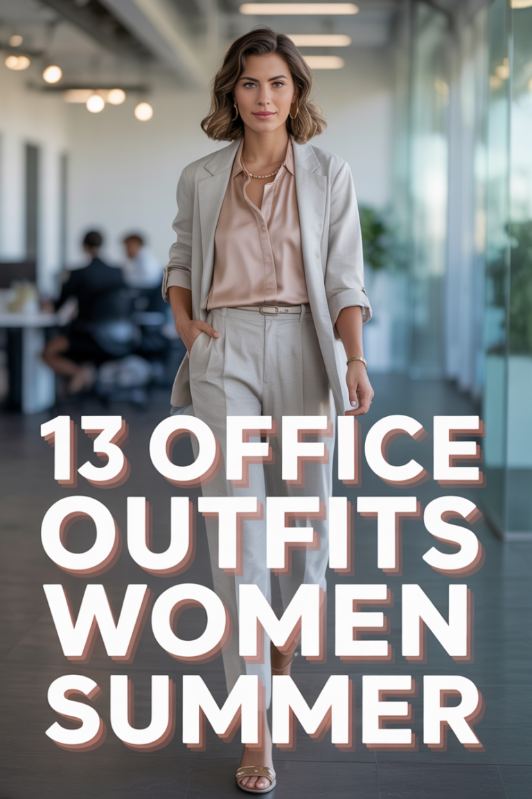 ☀️ 13 Office Outfits Women Summer