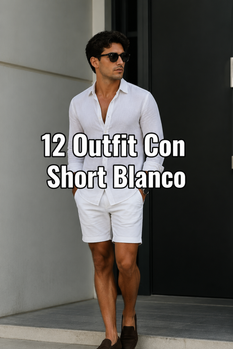 🏖️ 12 Outfit Con Short Blanco