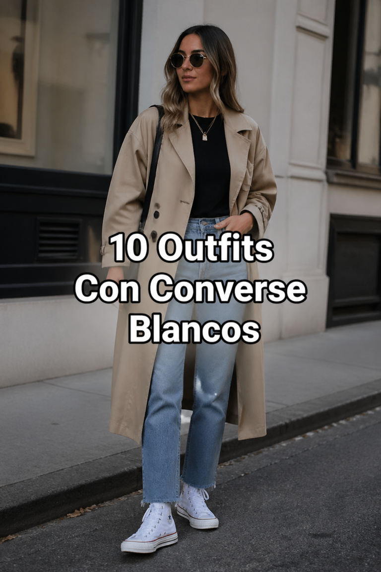 👟 10 Outfits Con Converse Blancos