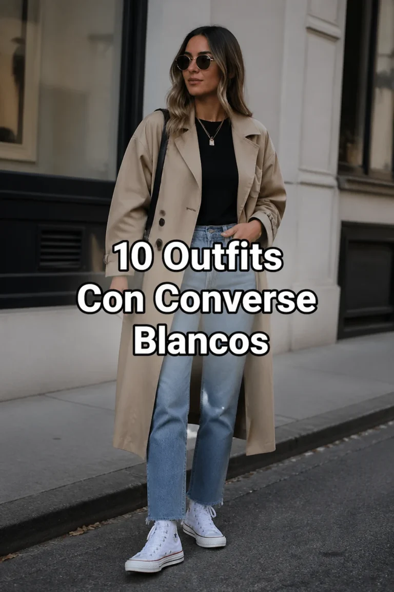 👟 10 Outfits Con Converse Blancos