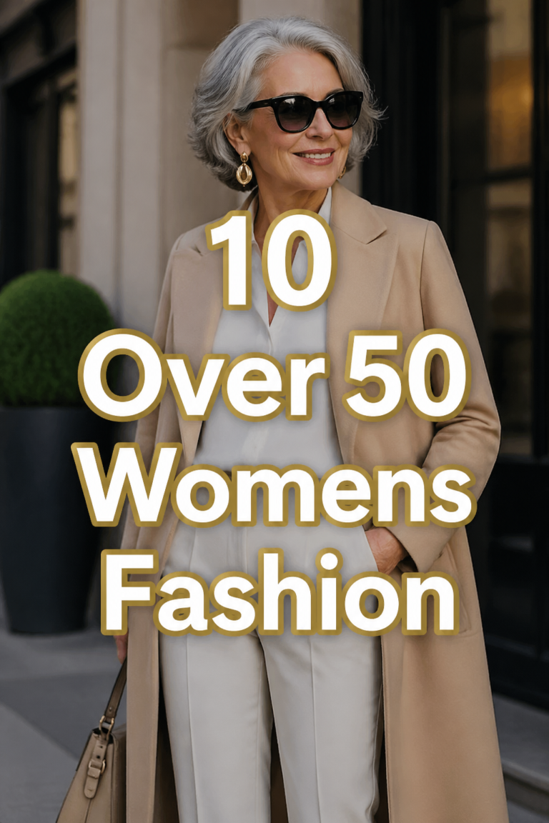 👗 10 Over 50 Womens Fashion