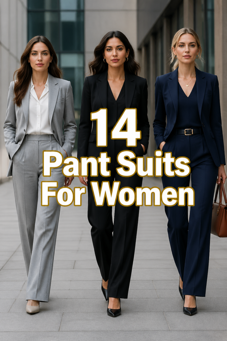 👔 14 Pant Suits For Women