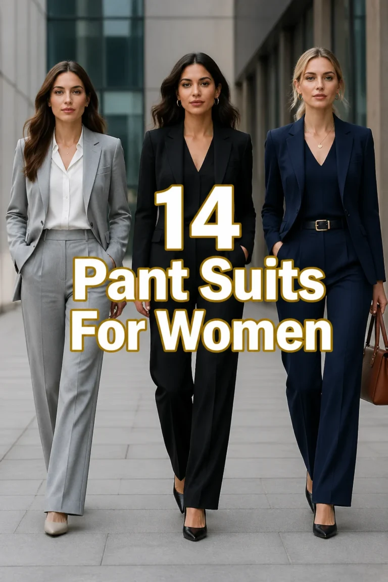 👔 14 Pant Suits For Women