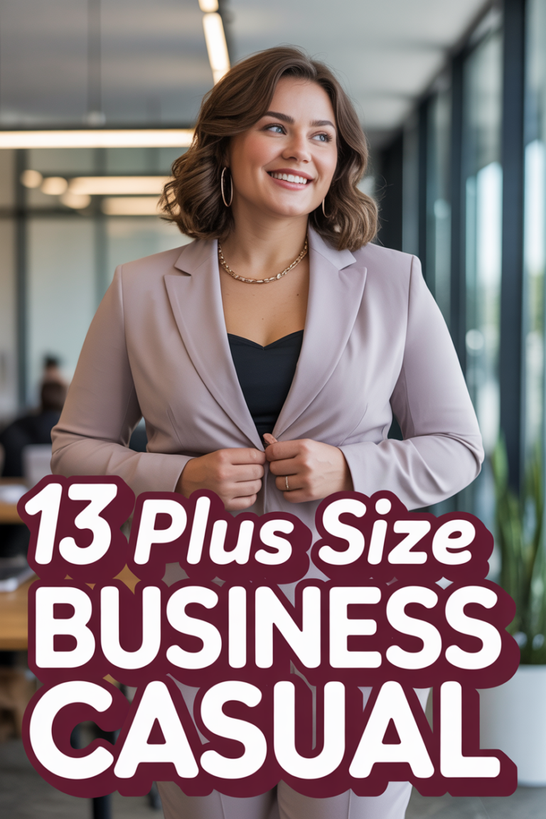 👗 13 Plus Size Business Casual