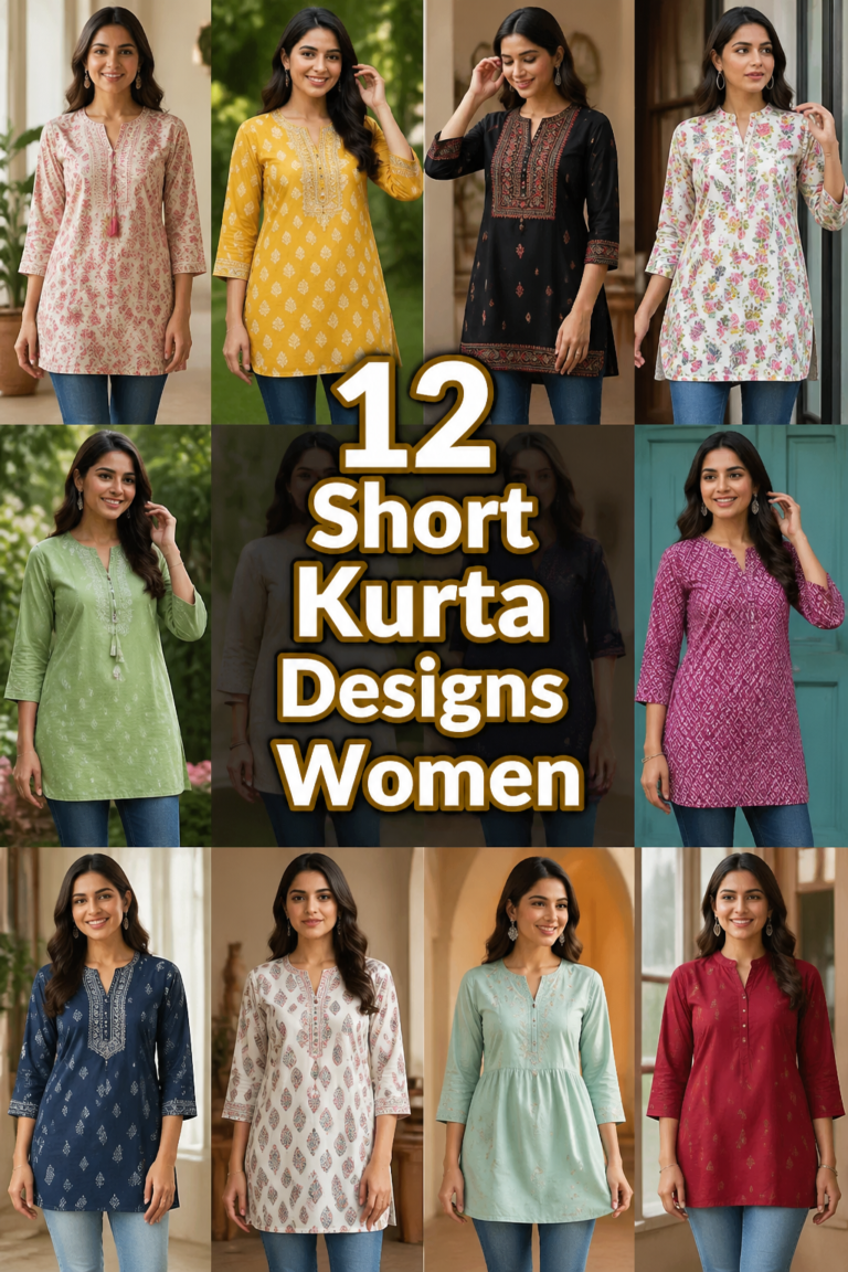 🌸 12 Short Kurta Designs Women