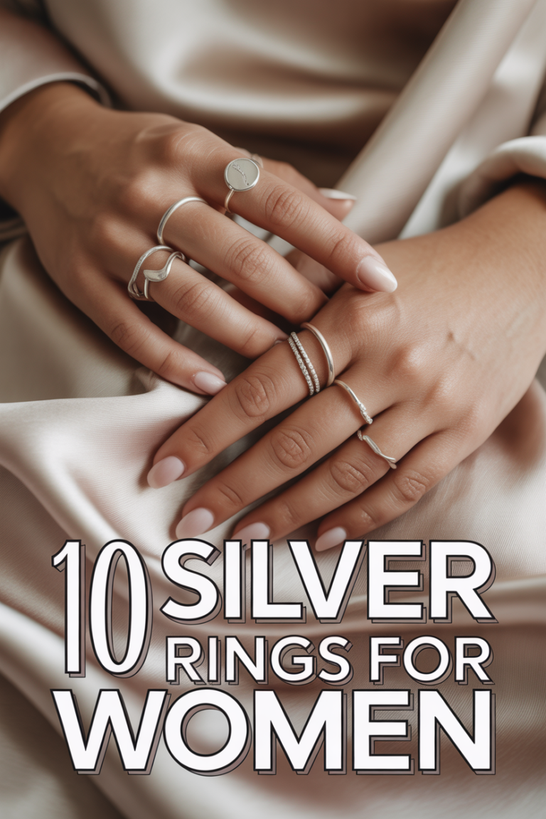 💍 10 Silver Rings For Women
