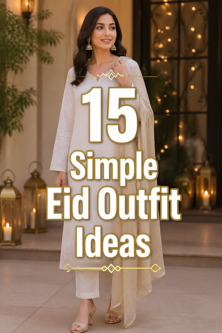 🌙 15 Simple Eid Outfit Ideas