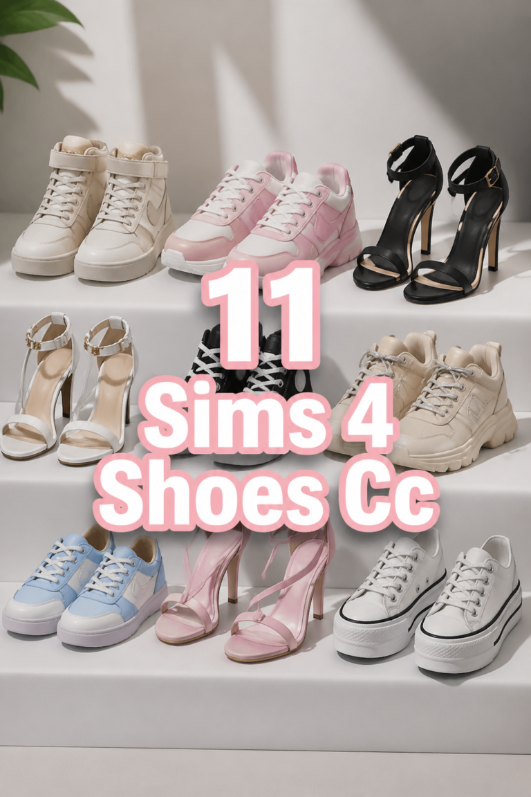 👟 11 Sims 4 Shoes Cc