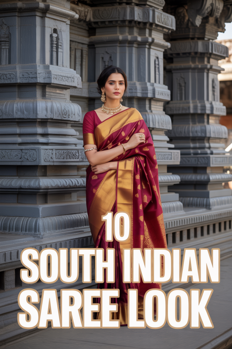 🥻 10 South Indian Saree Look
