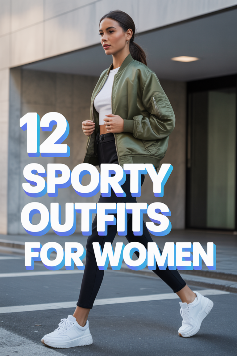 👟 12 Sporty Outfits For Women