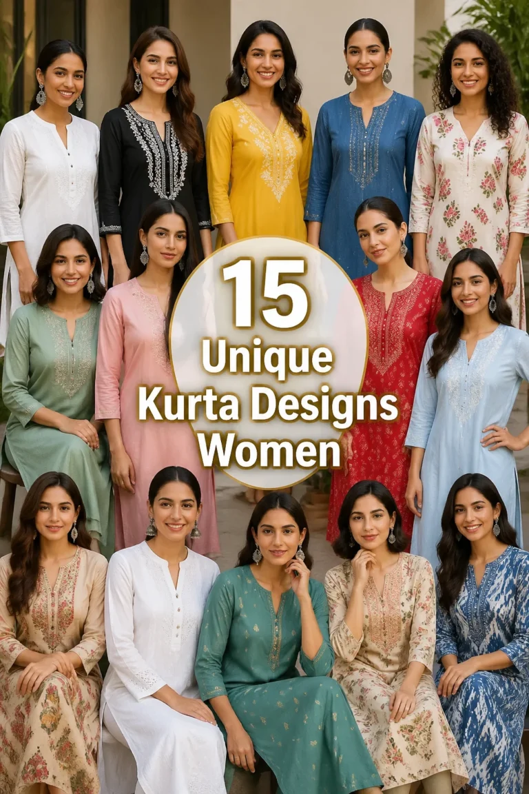 ✨ 15 Unique Kurta Designs Women