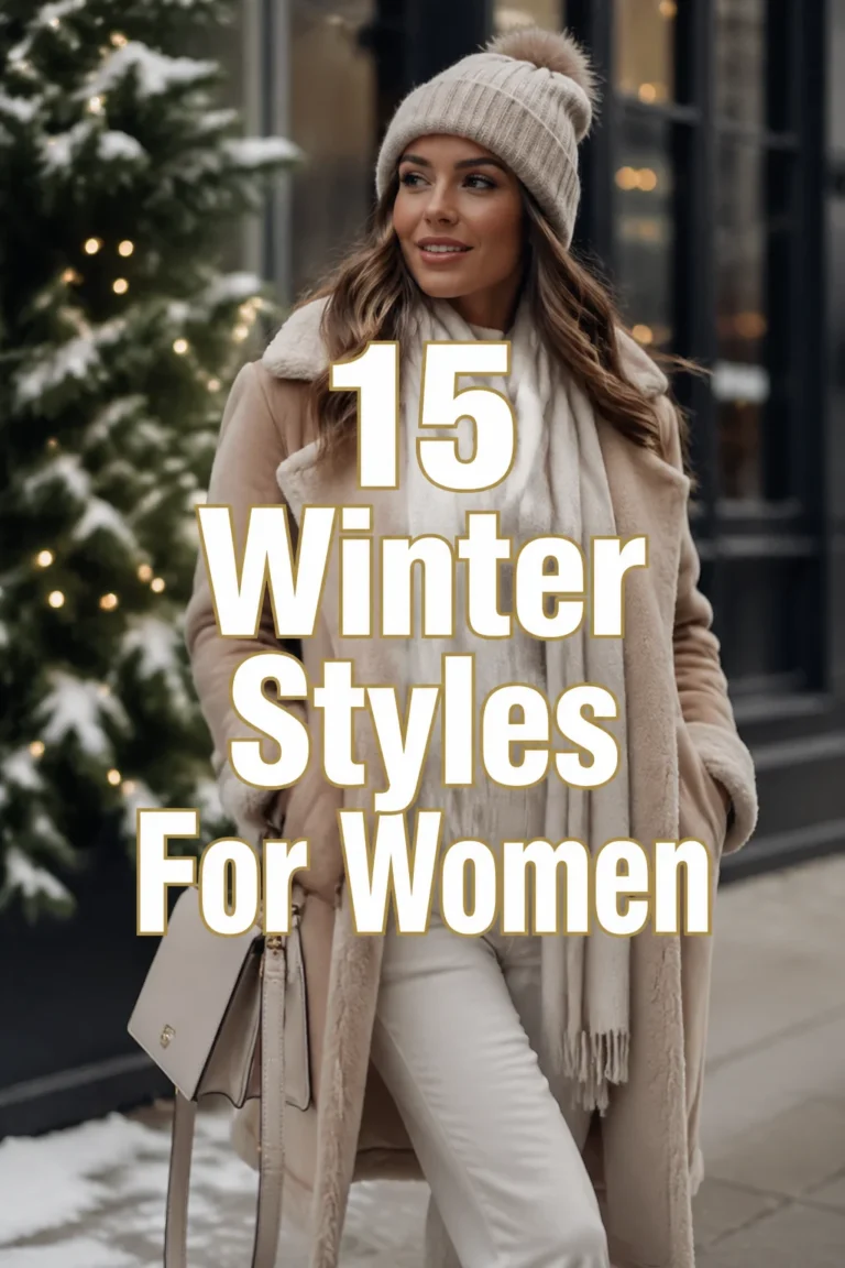❄️ 15 Winter Styles For Women