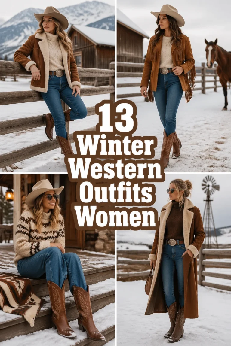 🤠 13 Winter Western Outfits Women