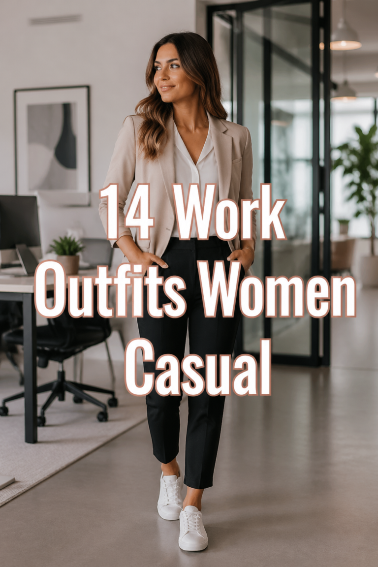 👚 14 Work Outfits Women Casual