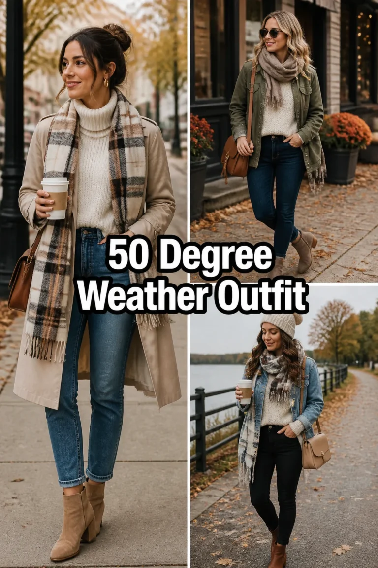 🍂 50 Degree Weather Outfit