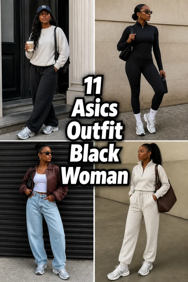 👟 11 Asics Outfit Black Woman
