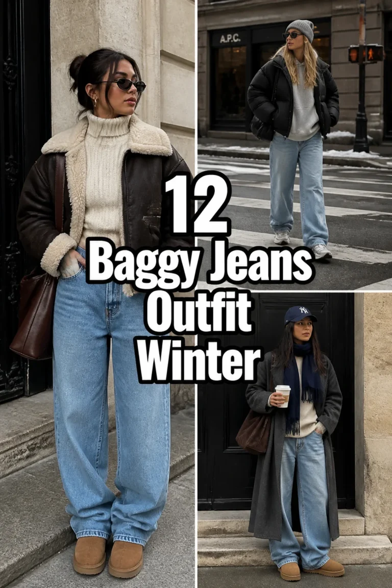 ❄️ 12 Baggy Jeans Outfit Winter