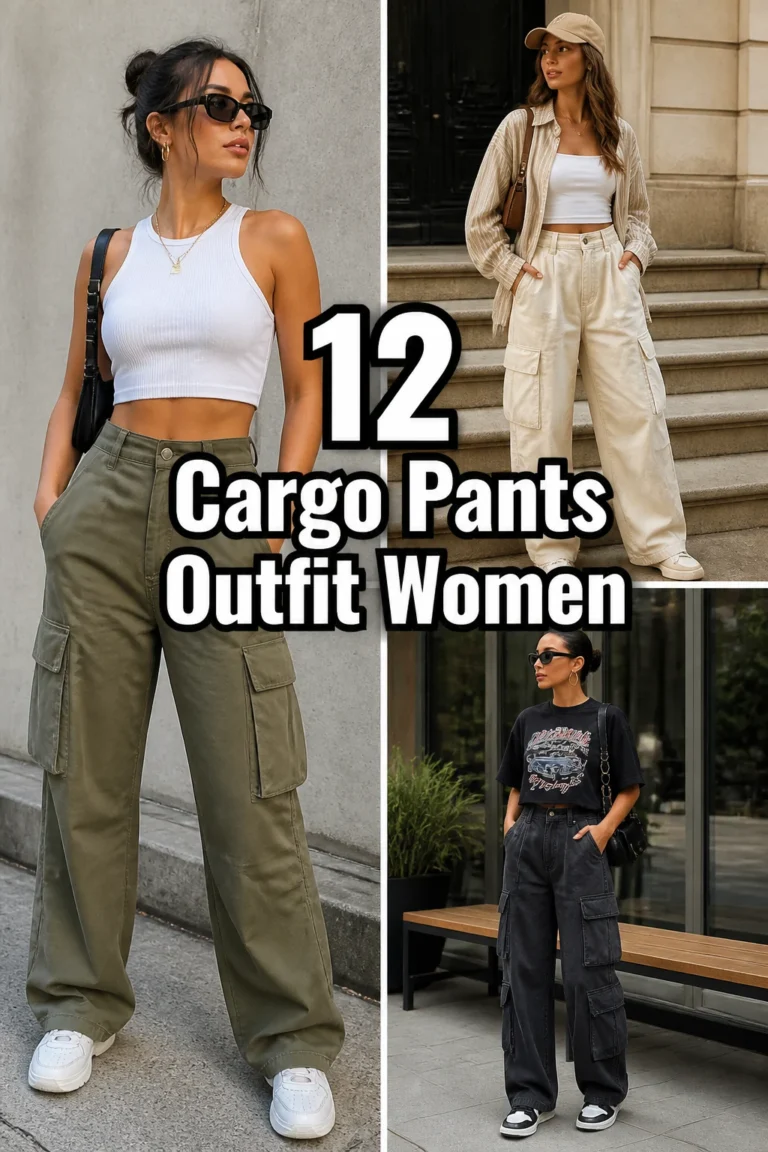 👖 12 Cargo Pants Outfit Women