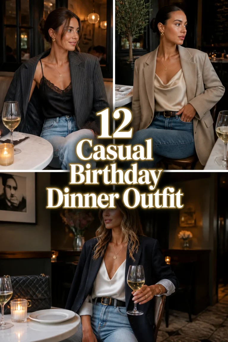 🎂 12 Casual Birthday Dinner Outfit