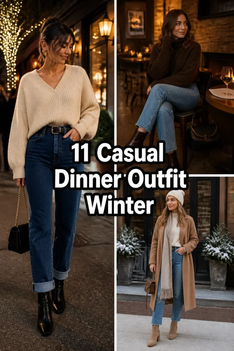 ❄️ 11 Casual Dinner Outfit Winter