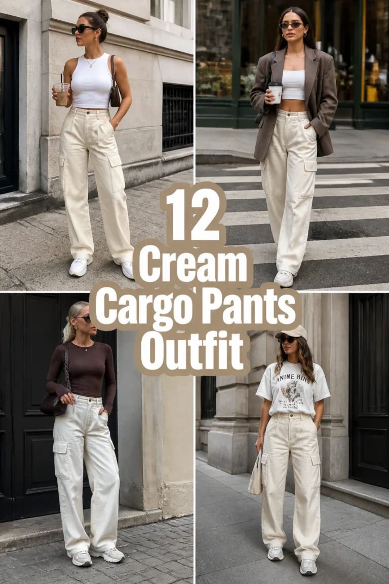 👖 12 Cream Cargo Pants Outfit