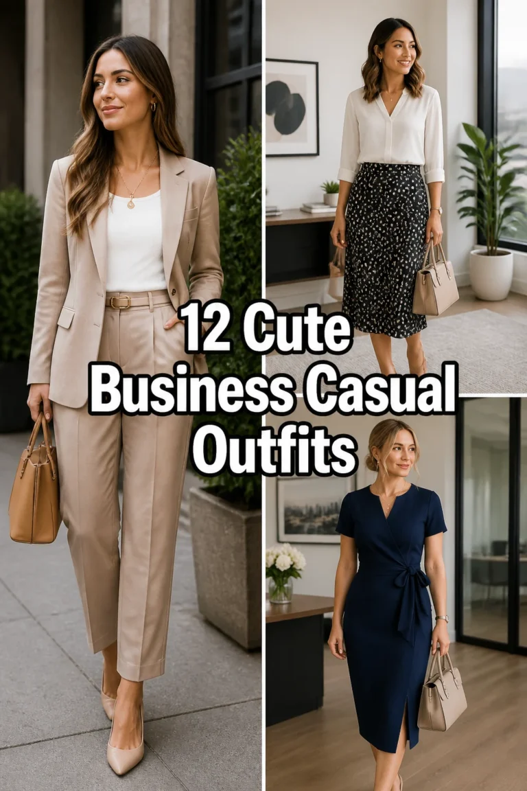 👚 12 Cute Business Casual Outfits